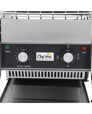 TOSTADORA DE CINTA TRANSPORTADORA INDUSTRIAL 2250W CHEF PRO