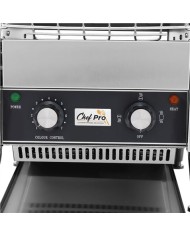 TOSTADORA DE CINTA TRANSPORTADORA INDUSTRIAL 2250W CHEF PRO