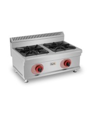 COCINA A GAS PROFESIONAL 2 FUEGOS CHEF PRO