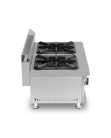 COCINA A GAS PROFESIONAL 2 FUEGOS CHEF PRO