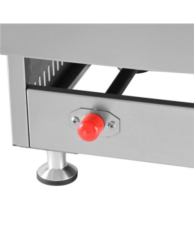 COCINA A GAS PROFESIONAL 2 FUEGOS CHEF PRO