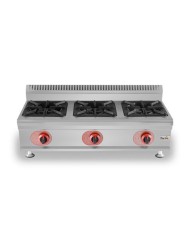 COCINA A GAS PROFESIONAL 3 FUEGOS CHEF PRO