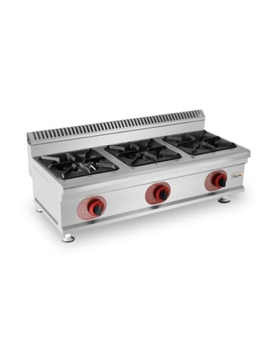 COCINA A GAS PROFESIONAL 3 FUEGOS CHEF PRO