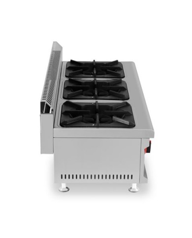 COCINA A GAS PROFESIONAL 3 FUEGOS CHEF PRO