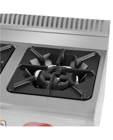 COCINA A GAS PROFESIONAL 3 FUEGOS CHEF PRO
