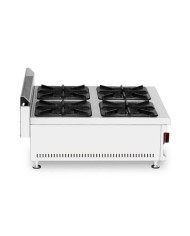 COCINA A GAS PROFESIONAL 4 FUEGOS CHEF PRO