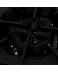 COCINA A GAS PROFESIONAL 4 FUEGOS CHEF PRO