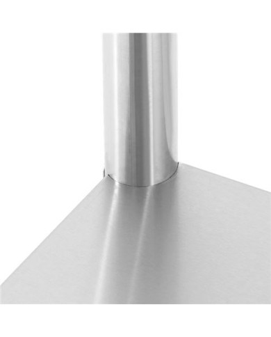 MESA DE TRABAJO ACERO INOXIDABLE 180X70X85CM CHEF PRO