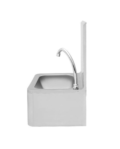 FREGADERO MURAL ACERO INOX PROFESIONAL CON GRIFO Y DISPENSADOR CHEF PRO