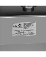 LAVAMANOS ACERO INOX INDUSTRIAL CON GRIFO DE PIE Y DISPENSADOR CHEF PRO