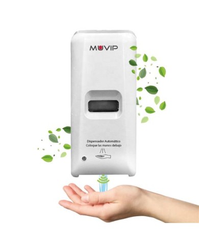 DISPENSADOR DE GEL AUTOMÁTICO SIN CONTACTO PARA PARED 1000ML MUVIP