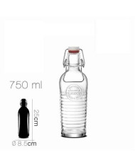 BOTELLA CIERRE PRESION 750ML OFFICINA BORMIOLI