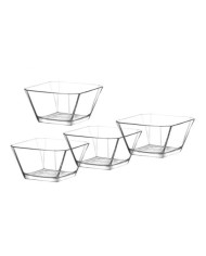 PACK 4 BOL VIDRIO 300CC + ENSALADERA 1900CC LAV