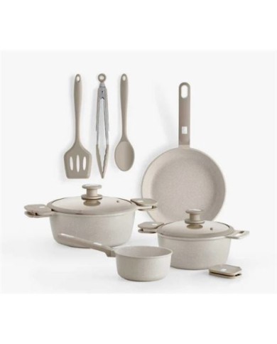 BATERIA DE COCINA 9 PIEZAS DENMARK MONIX