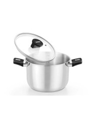 OLLA DE ACERO INOX CON TAPA DE CRISTAL 16CM ELITE MONIX