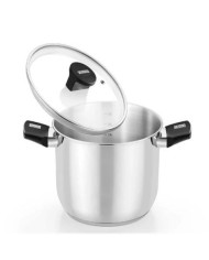 OLLA DE ACERO INOX CON TAPA DE CRISTAL 18CM ELITE MONIX