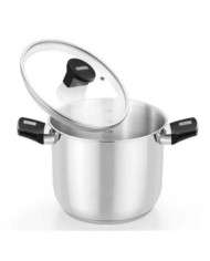 OLLA DE ACERO INOX CON TAPA DE CRISTAL 20CM ELITE MONIX