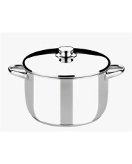 OLLA DE ACERO INOXIDABLE 18CM 3 LITROS OPTIMA CON TAPA ACERO MONIX