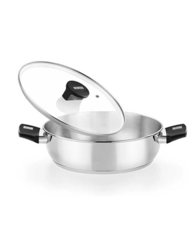 RUSTIDERA 26CM CON TAPA VIDRIO ELITE MONIX