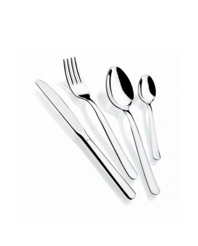 PACK 24 CUBIERTOS | 6 CUCHARAS + 6 TENEDORES + 6 CUCHILLOS + 6 CUCH CAFE