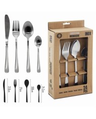 PACK 24 CUBIERTOS MENAGERE INOX