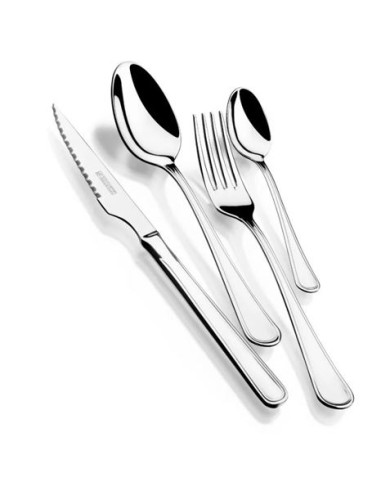 SET 24 CUBIERTOS ACERO INOX MANILA MONIX