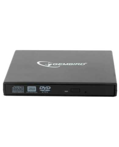 REGRABADORA EXTERNA DVD GEMBIRD DUAL USB BLACK REGRABADORA EXTERNA DVD GEMBIRD DUAL USB BLACK