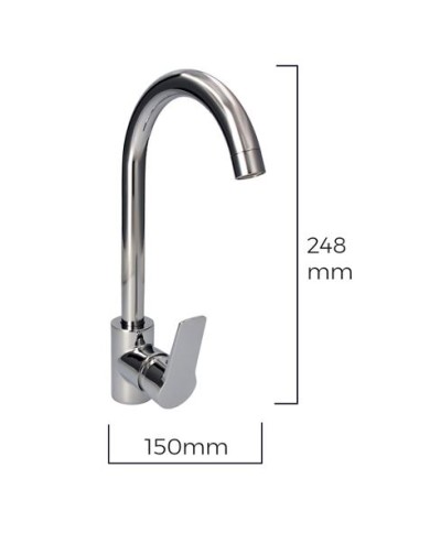 MONOMANDO DE FREGADERO CAÑO ALTO EDM