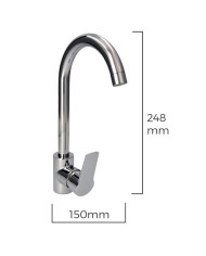 MONOMANDO DE FREGADERO CAÑO ALTO EDM