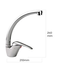 MONOMANDO DE FREGADERO CAÑO ALTO EDM