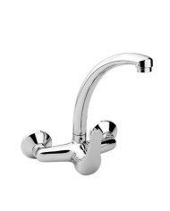 MONOMANDO DE FREGADERO CAÑO ALTO EMPOTRADO EDM