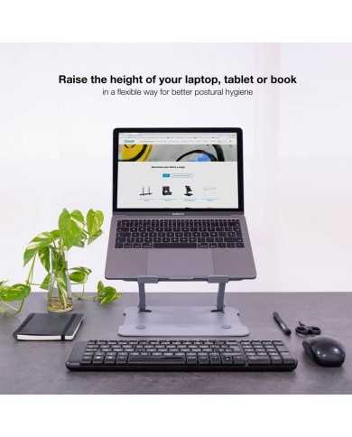 SOPORTE ELEVADOR TOOQ PARA PORTATILES HASTA 17.3