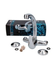 MONOMANDO DE FREGADERO CAÑO ALTO EMPOTRADO EDM