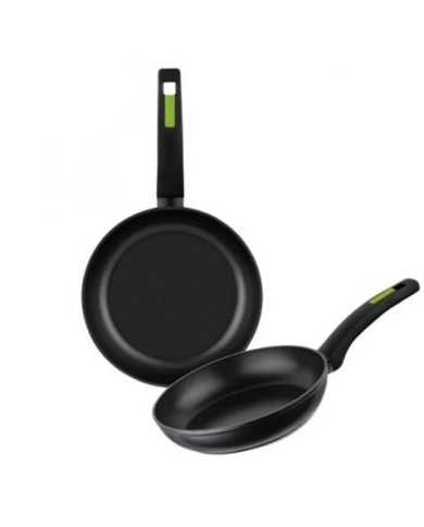 PACK 2 SARTENES ALUMINIO FORJADO 20/24 CM GREEN MONIX