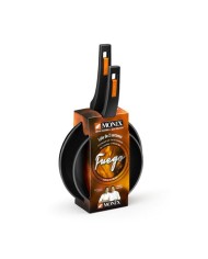 PACK 2 SARTENES ALUMINIO FORJADO 20/24CM FUEGO MONIX