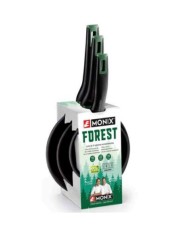 PACK 3 SARTENES ALUMINIO FORJADO 18/22/26CM FOREST MONIX
