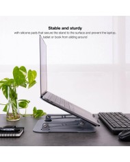 SOPORTE ELEVADOR TOOQ PARA PORTATILES HASTA 17.3