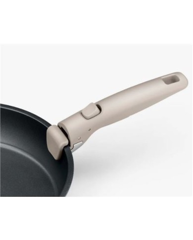 SET 3 SARTENES 20/24/26CM CON MANGO EXTRAIBLE ONE CLICK PIETRA MONIX