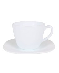 SET 6 TAZAS + 6 PLATOS CAFE OPAL PERCUTTI