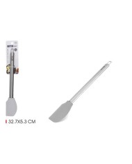 ESPATULA DE COCINA INOX CON LEGUNA SILICONA QUTTIN