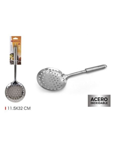 ESPUMADERA SILVER INOX 32CM QUTTIN