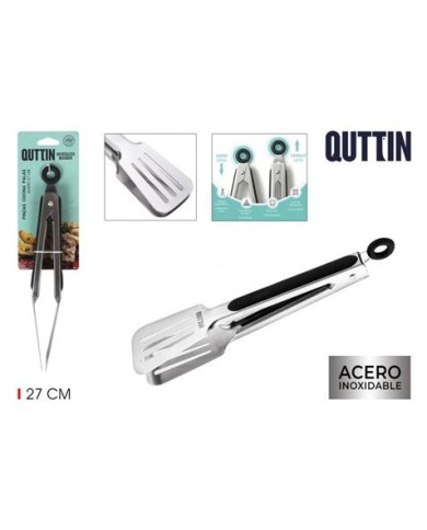 PINZAS DE COCINA 27CM ACERO INOX QUTTIN