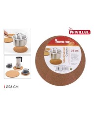 SALVAMANTEL CORCHO REDONDO 23CM PRIVILEGE