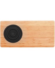 TABLA DE CORTAR CON ESCURRIDOR NEGRO | BAMBÚ | 58X29X1.8CM JOCCA