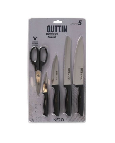 SET CUCHILLOS 5 PIEZAS QUTTIN