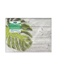 PACK 40 SALVAMANTELES HOJA HABANA 30X40 ALGON