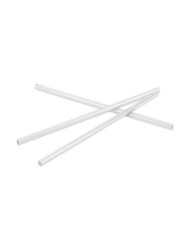 PACK 25 CAÑITAS REUTILIZABLES TRANSPARENTES 19.5CM ALGON