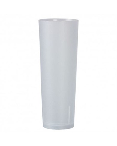SET 20 VASOS TUBO REUTILIZABLES 330ML ALGON