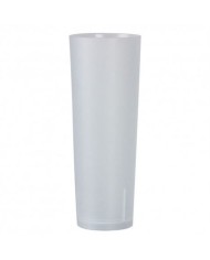 SET 6 VASOS TUBO REUTILIZABLES 330ML ALGON