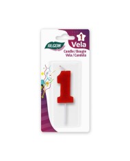VELA ROJA NUMERO 1 ALGON
